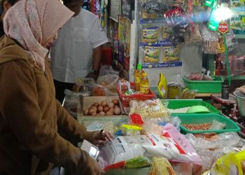 Beras oplosan.