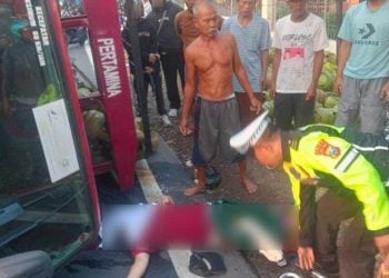 Pemotor di Pandaan Pasuruan.