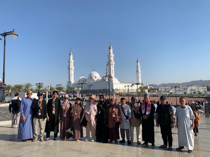 Ziarah di Masjid Quba.