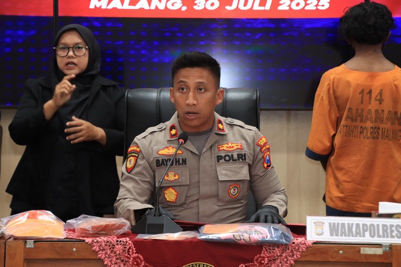 Pemuda Wagir cabuli anak.