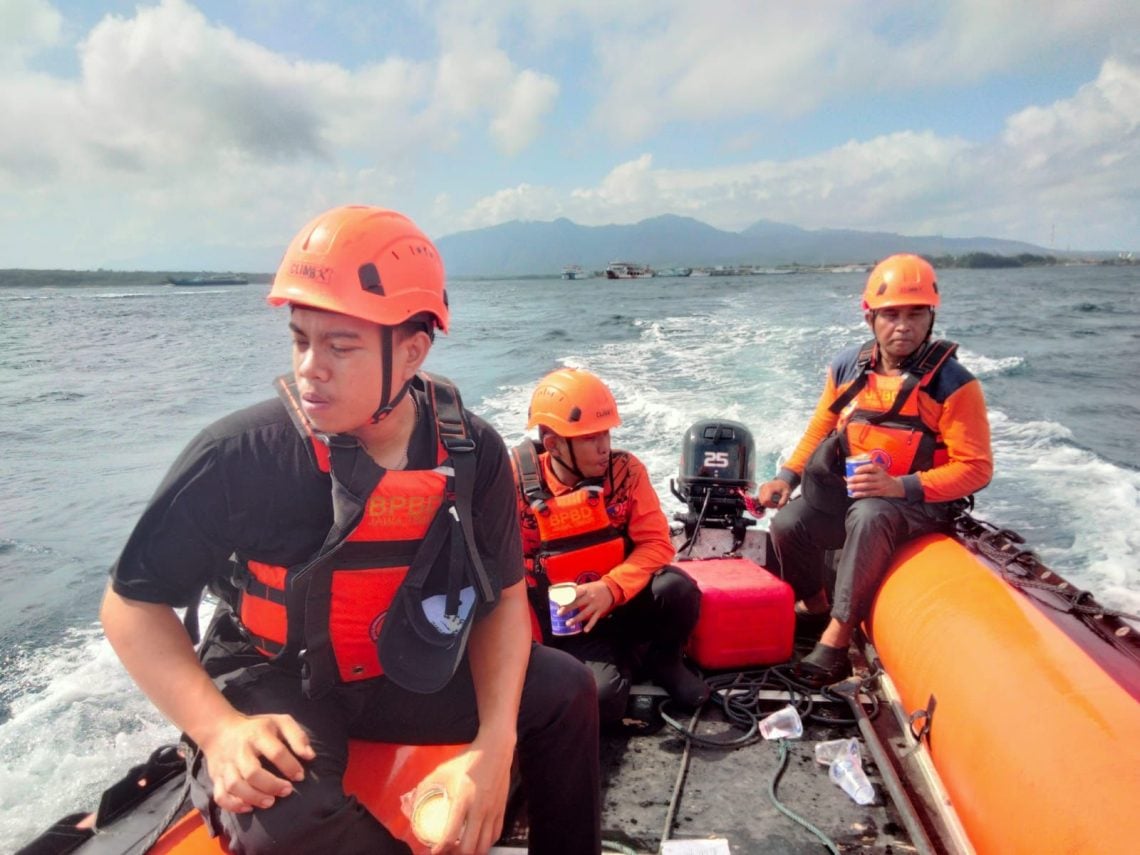 Pencarian 29 Korban Kapal KMP Tunu Pratama Jaya Diperluas ke Selatan Selat Bali 1 KMP Tunu Pratama Jaya 1