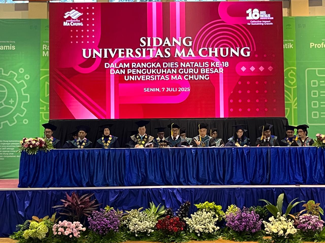 Harmoni Keilmuan dan Pengabdian: Prof. Pieter Sahertian Dikukuhkan Sebagai Guru Besar Universitas Ma Chung 2 guru besar 1