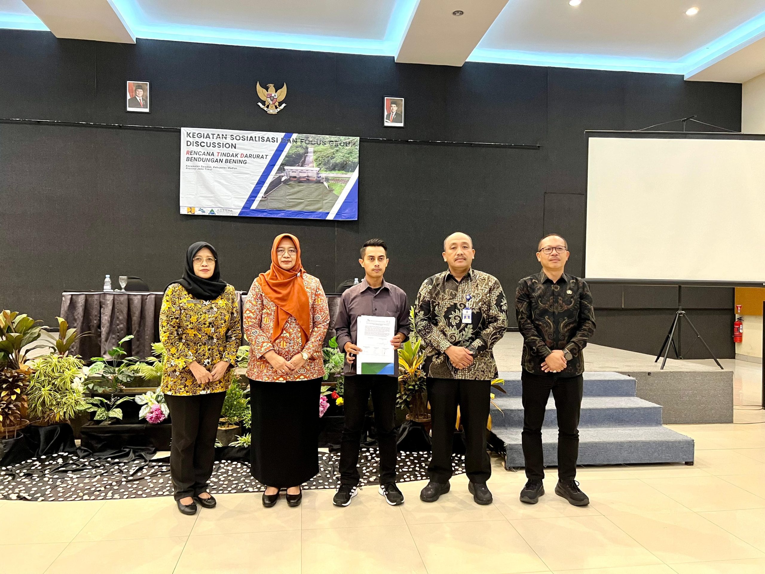 Pemkab Sidoarjo Bersama Enam Daerah Lain Teken Komitmen Kesiapsiagaan Darurat Bendungan Bening 2 Pemkab Sidoarjo 1