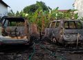Tiga Mobil Warga Pasuruan Terbakar