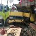 Truk muatan genteng di Mojokerto.