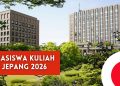Beasiswa kuliah di Jepang 2026
