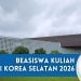 4 Beasiswa Kuliah di Korea Selatan 2026, Mulai GKS, LPDP, hingga Beasiswa dari Kampus Top 8 beasiswa kuliah di korea selatan