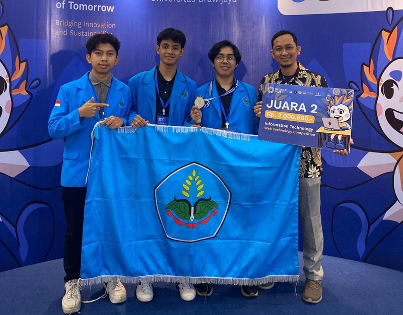 Cozifar Team Polije Juara 2 Web Technology di OLIVIA 2025, Buktikan Daya Saing Mahasiswa Vokasi 1 Cozifar Team Polije.