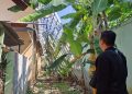 Atap sekolah.