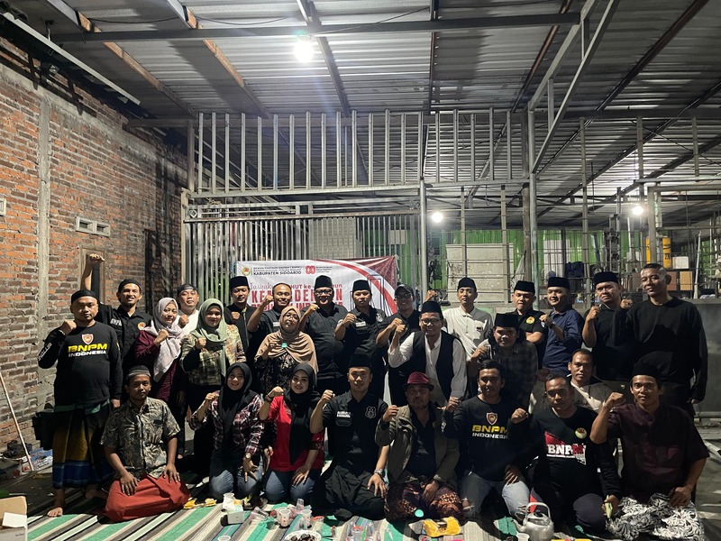 Tasyakuran HUT Ke-80 RI, BNPM Sidoarjo Bakar Semangat Pemuda Bangun Bangsa 1 BNPM Sidoarjo.
