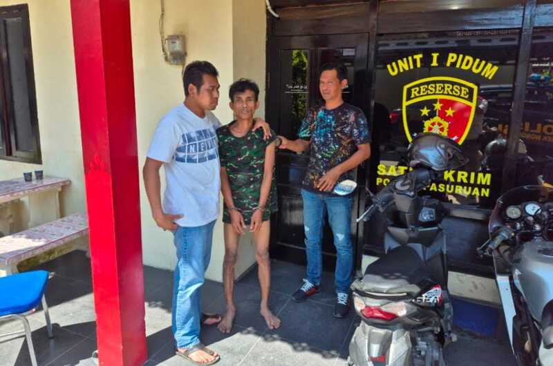 Pasca Gelar Perkara, Pelaku Pembunuhan Bocah SD di Wonorejo Pasuruan Resmi Tersangka 1 Pelaku pembunuhan bocah SD.