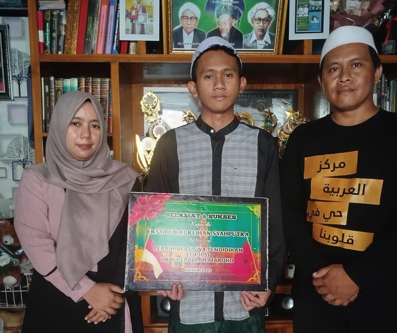 Ersya Fikri Reihan Syahputra, Santri Berprestasi asal Buduran Sidoarjo, Raih Beasiswa Studi ke Kerajaan Maroko Universitas Sidi Mohamed Ben Abdellah 2 Prestasi Ersya Fikri Reihan SyahPutra.