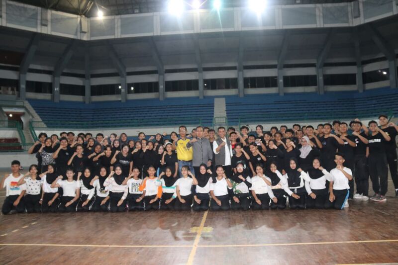 Kompetisi Jember Marching Band.