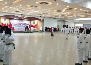 Anggota Paskibraka.