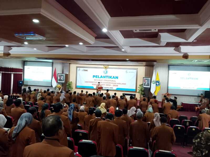 Pejabat struktural di Unikama.