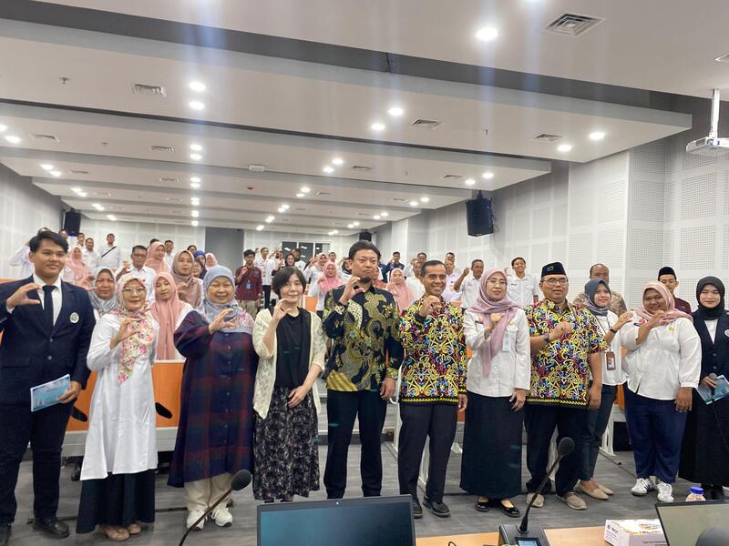 LPPM UM Gandeng Akademisi Jepang, Puluhan Guru di Sekolah Zona Merah Diajari Hadapi Bencana 1 LPPM UM.