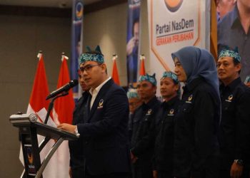 Ketua DPD Nasdem Mojokerto: Ahmad Sahroni-Nafa Urbach Resmi Dinonaktifkan dari Anggota DPR RI Fraksi Nasdem 1 Nasdem Mojokerto.