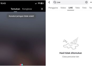 Platform TikTok.