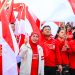 Khofifah Lepas Tim Ekspedisi 80 Arjuno: Kibarkan Merah Putih Raksasa 8 Tim Ekspedisi 80 Arjuno