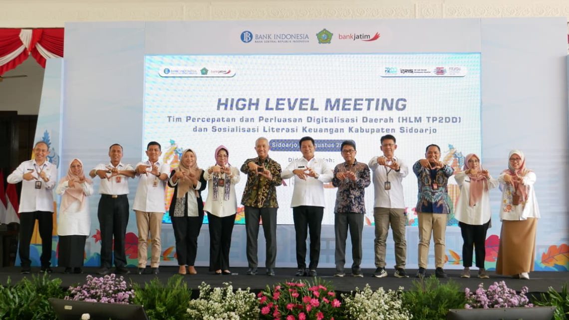 Pemkab Sidoarjo Tancap Gas Percepatan Digitalisasi Pembayaran Hingga Tingkat Desa 1 Pemkab Sidoarjo