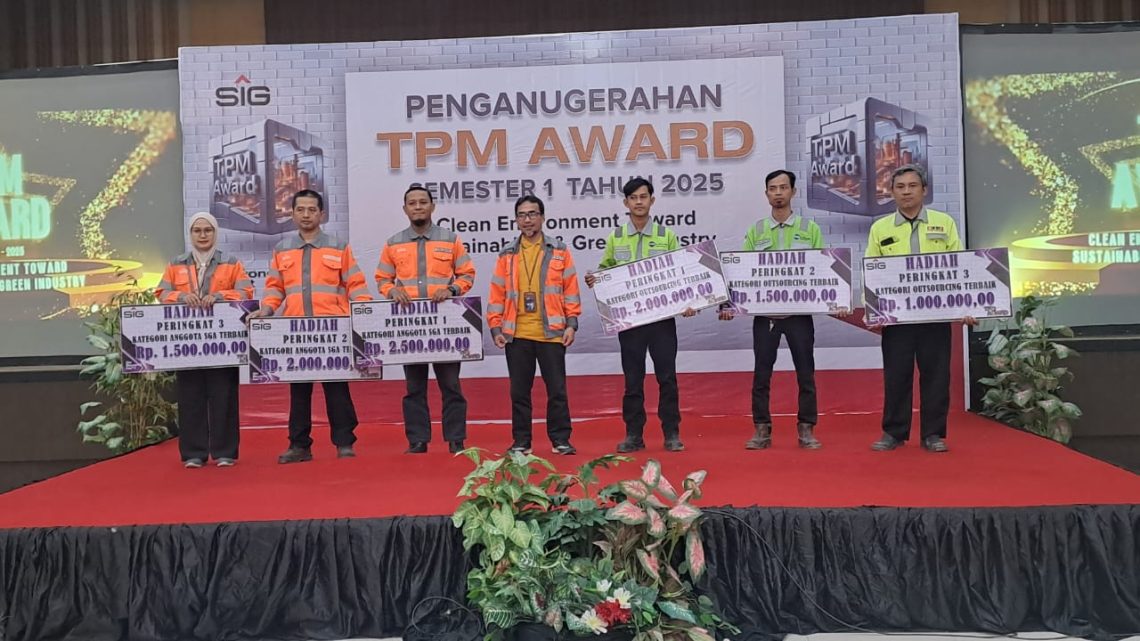 TPM Award di PT Semen Indonesia Berhasil Efisiensi Rp4,5 Miliar, Targetkan Rp7 Miliar Setahun 1 TPM Award