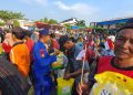 Polres Tuban Bagikan 1,5 Ton Beras ke Tukang Becak dan Nelayan di Perayaan HUT Ke-80 RI