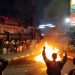 Situasi Massa Solidaritas Affan Kurniawan di Polresta Malang Kota