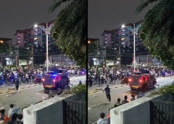 Brimob Penabrak Ojol