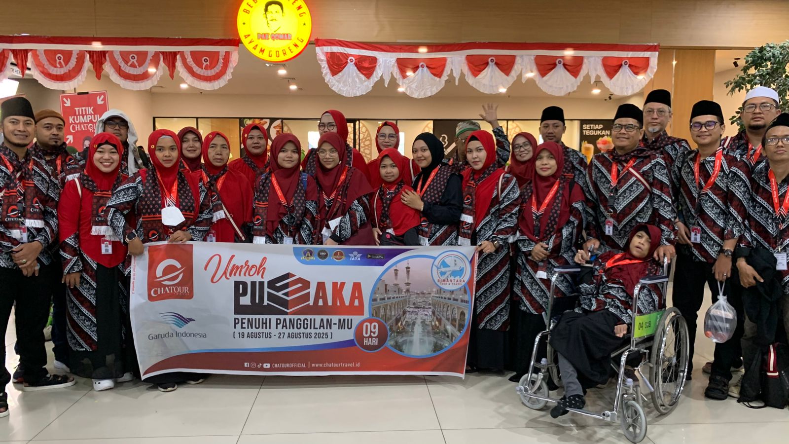 Baru Nabung Rp200 Ribu, Kader NU asal Surabaya Bisa Umrah berkat Chatour Travel (6) 7 Chatour Travel