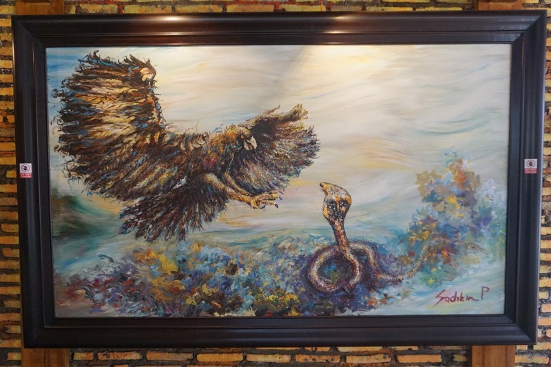 15 Potret Inspiratif Maha Karya di Sadikin Pard Gallery yang Mendunia Tersimpan Abadi 3 Lukisan Sadikin Pard Gallery.