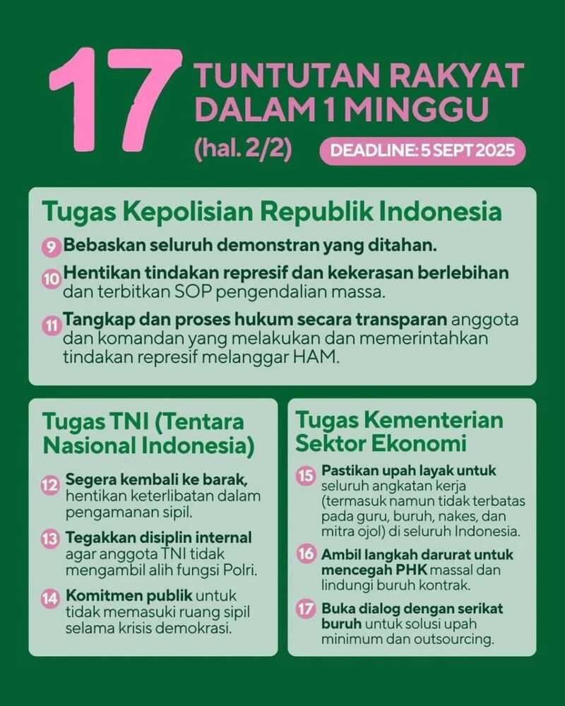 Deretan Artis yang Ikut Gaungkan 17+8 Tuntutan Rakyat, Apa Itu? 4 WhatsApp Image 2025 09 02 at 17.17.42 3