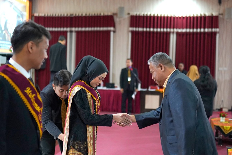 132 Calon Guru Unikama Ikuti Sumpah Profesi, Ini Pesan Rektor untuk Tenaga Pendidik Profesional 2 Sumpah profesi calon guru Unikama.
