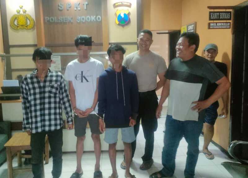 Tiga Pelaku Curanmor di Mojokerto Ditangkap, 2 Pelaku Lain Buron 1 Pelaku curanmor.