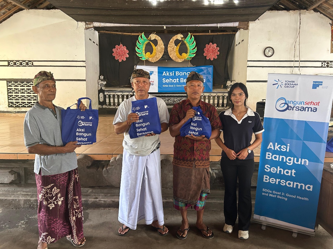 CSR TBIG Bali.