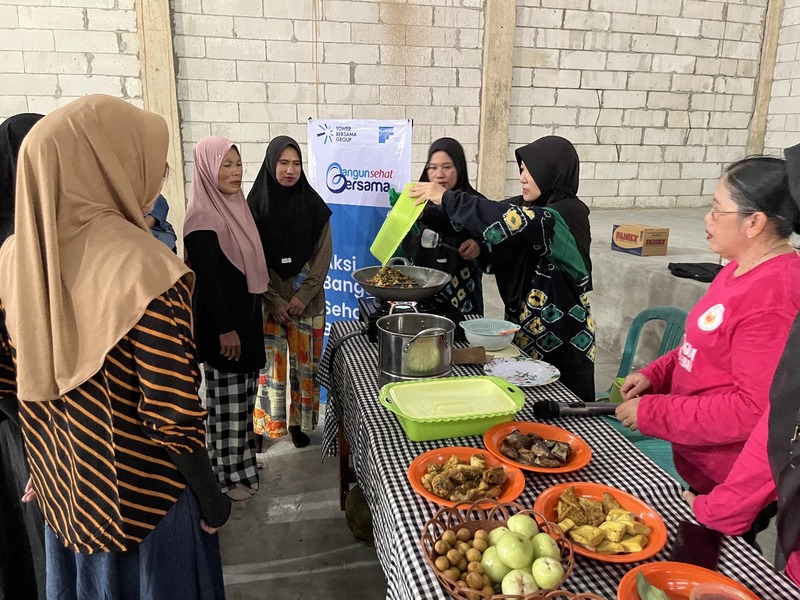 Pelatihan kesehatan TBIG di Kalimantan.