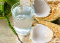Air kelapa.