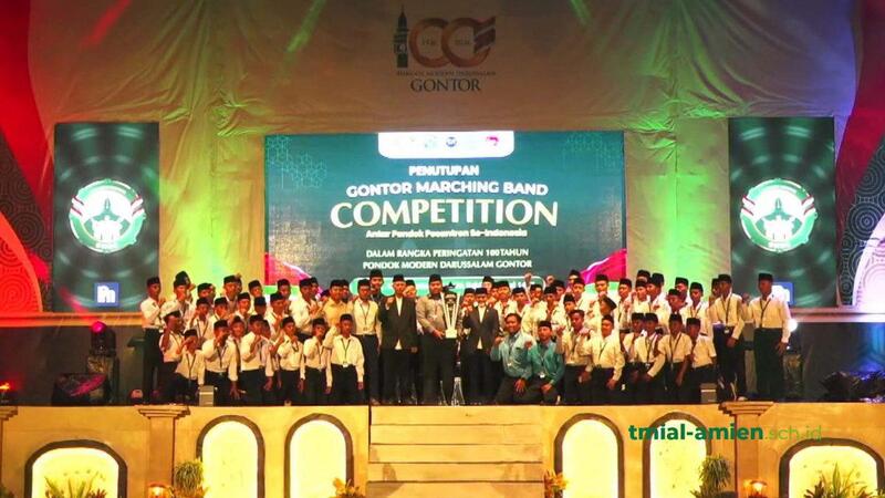 Marching Band Al-Amien Prenduan Madura Juara Umum Nasional di GMBC 2025, Borong 12 Piala 5 Ponpes Al-Amien Prenduan.