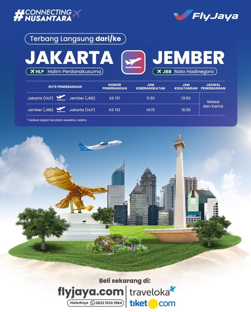 Sejarah Bandara Notohadinegoro Jember: Dari Rute Perintis hingga Kembali Aktif dengan Fly Jaya 3 WhatsApp Image 2025 09 23 at 09.10.28 1