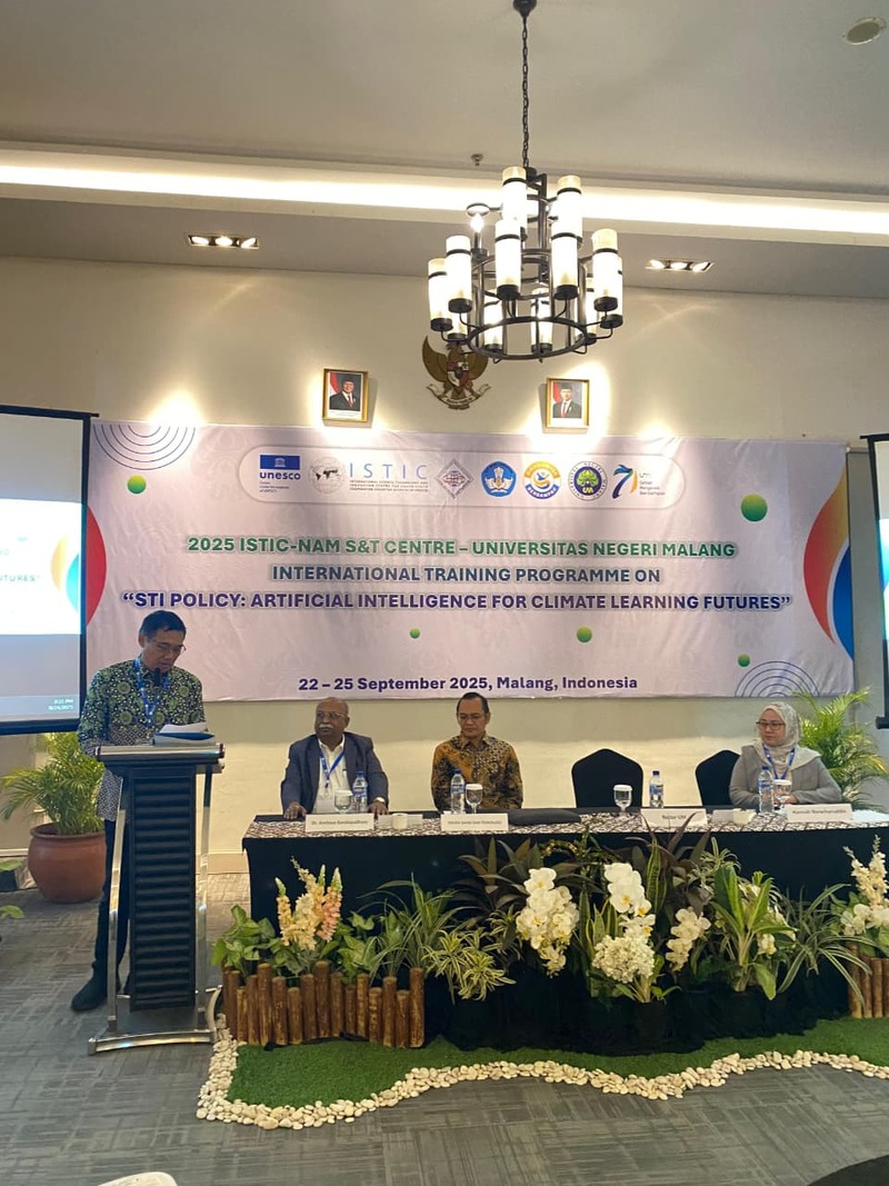 LPPM UM Tuan Rumah ISTIC-NAM S&T Centre 2025, Manfaatkan AI sebagai Media Pembelajaran Iklim 2 ISTIC-NAM LPPM UM.