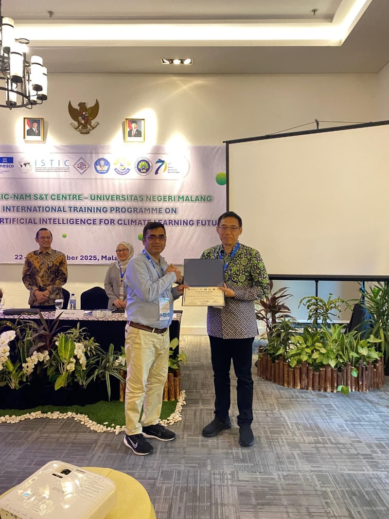 LPPM UM Tuan Rumah ISTIC-NAM S&T Centre 2025, Manfaatkan AI sebagai Media Pembelajaran Iklim 3 LPPM UM.
