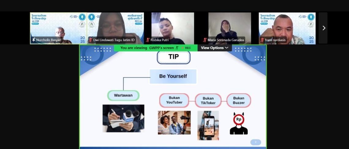 Hindari Jebakan! Peserta JFC 2025 Batch 2 Dapat Tips Kerja Jurnalis Lewat 6M 1 Tips Kerja Jurnalis