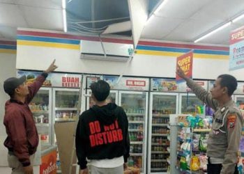 Pemuda Gresik Bobol Minimarket di Mojokerto