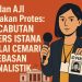 IJTI dan AJI Suarakan Protes! Pencabutan ID Pers Istana Dinilai Cemari Kebebasan Jurnalistik 13 IJTI dan AJI Suarakan Protes! Pencabutan ID Pers Istana Dinilai Cemari Kebebasan Jurnalistik