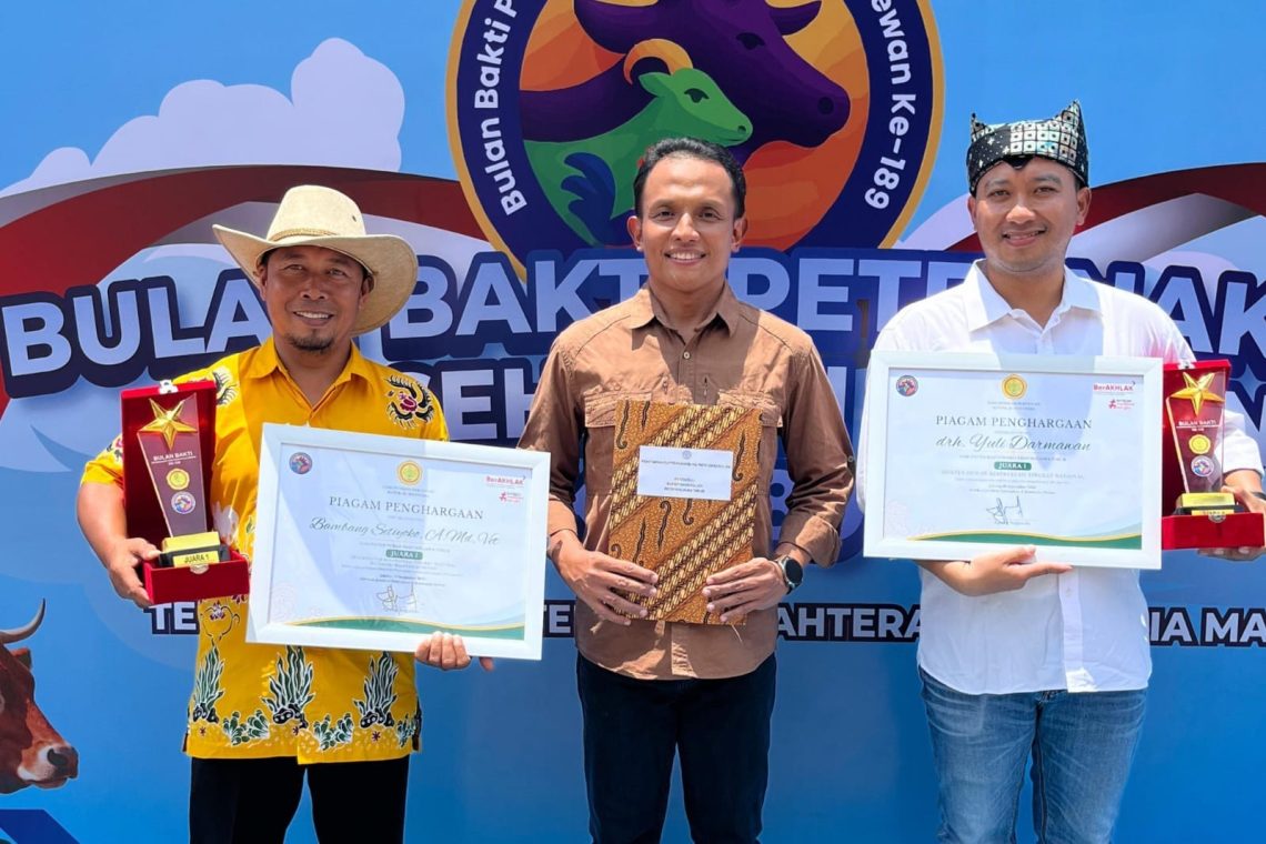 Bambang Setiyoko asal Tuban Raih Juara Nasional Petugas Inseminasi Buatan 1 Petugas Inseminasi Buatan