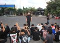 Konvoi Pemuda Atribut Perguruan Silat
