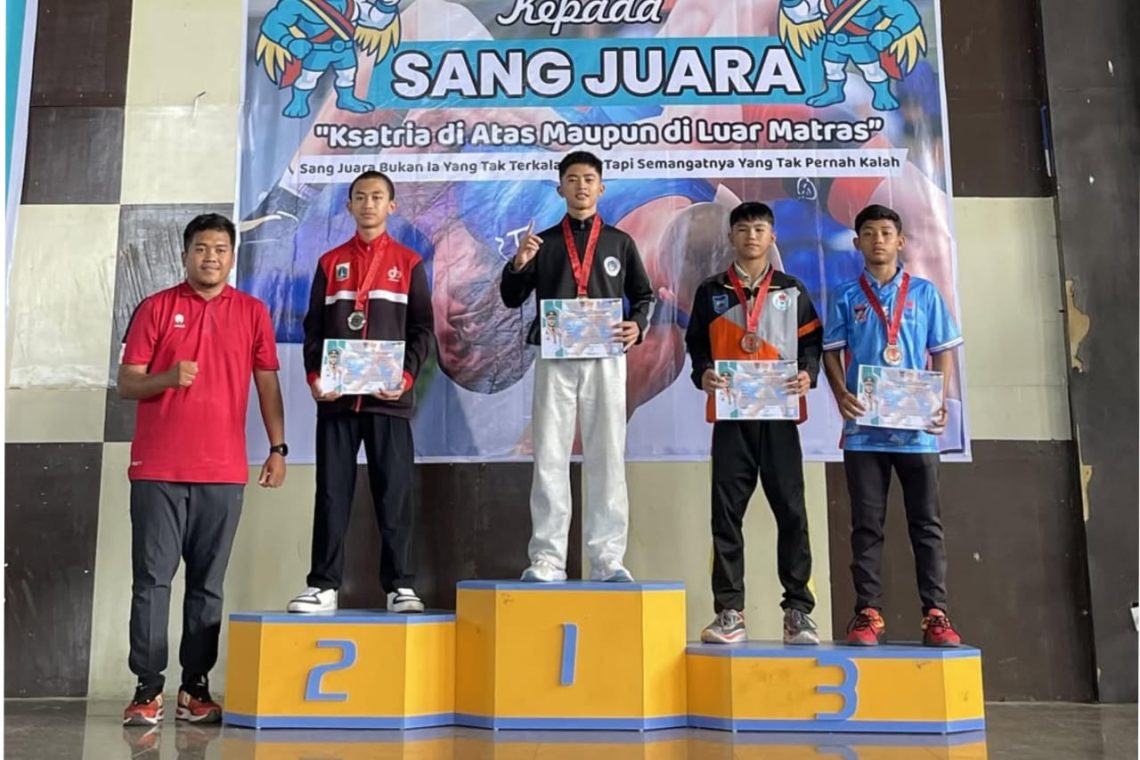 Tiga Pegulat Muda Tuban Sabet Medali di Kejurnas Padang 1 Pegulat Muda Tuban