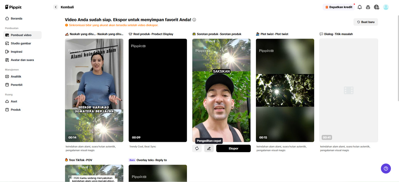 tugujatim pembuat video ai gratis 4