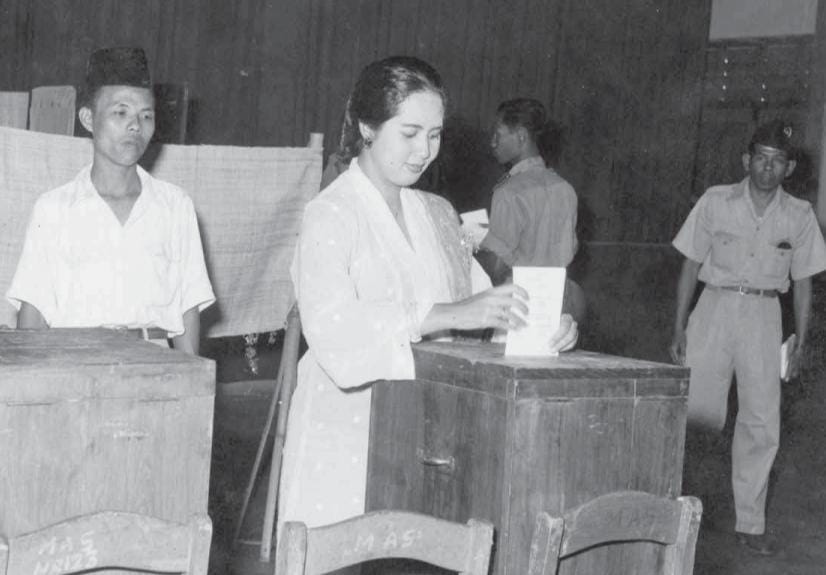 Hari Ini Tepat 70 Tahun Lalu Berlangsung Pemilu Pertama di Indonesia 6 Pemilu pertama di Indonesia