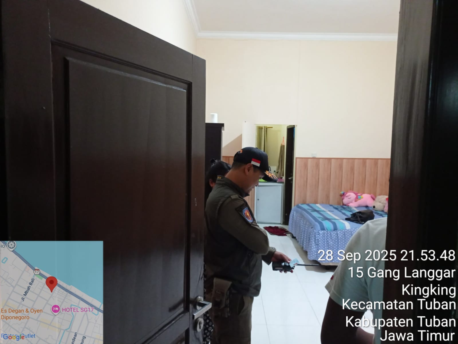 Pasangan bukan suami istri terjaring razia