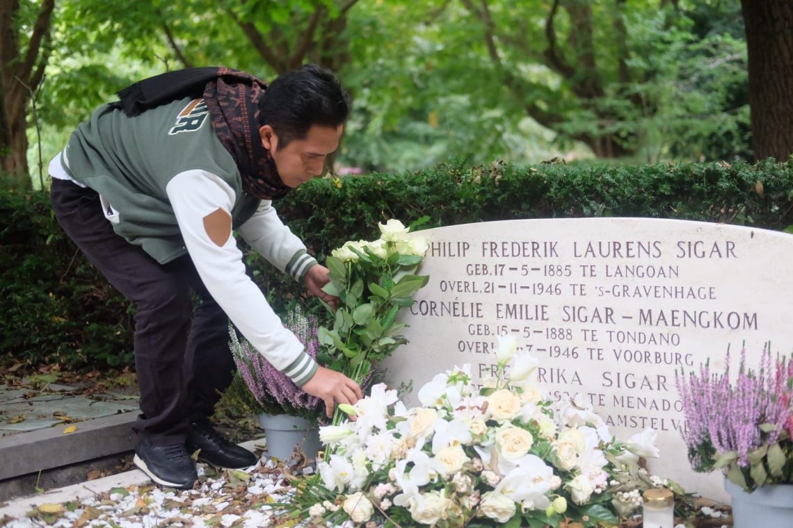Ziarah Sunyi di Den Haag: Jejak Spiritualitas Ketua PW GP Ansor Jawa Timur di Makam Leluhur Presiden Prabowo 1 Ketua PW GP Ansor Jawa Timur